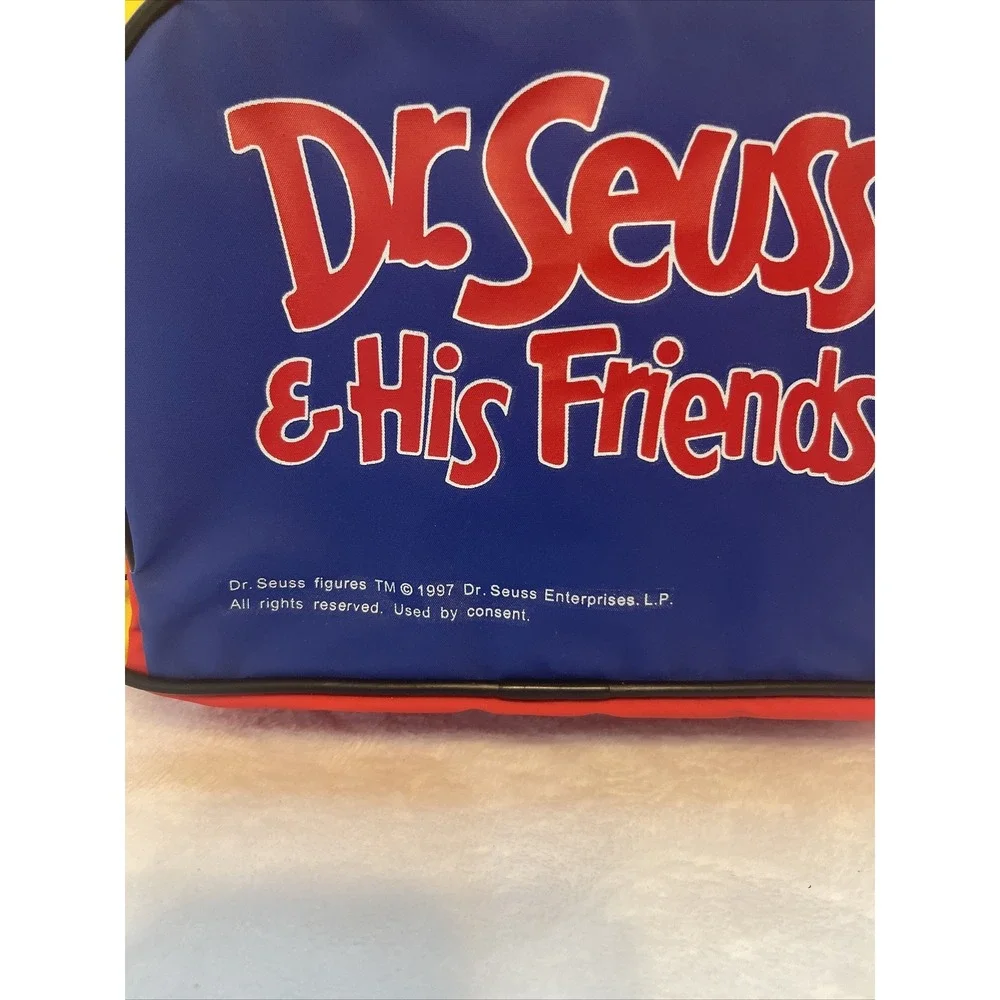 Dr. Seuss & His‎ Friends Backpack 1997 The Cat in the Hat Yellow Blue